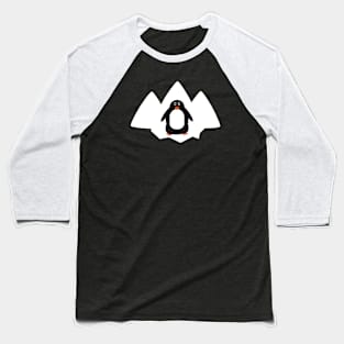 Cute Penguin In Antarctica Baseball T-Shirt